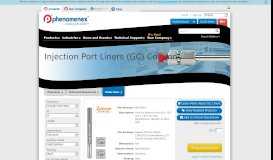 
							         Phenomenex Zebron Liner: Liner for Agilent (4 mm ID x 78.5 mm L x ...								  
							    
