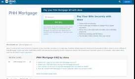 
							         PHH Mortgage | Pay Your Bill Online | doxo.com								  
							    