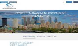 
							         Philadelphia - Bay Management Group								  
							    