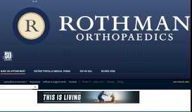 
							         Philadelphia Business Journal - Rothman unveiling new orthopedic ...								  
							    
