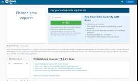 
							         Philadelphia Inquirer | Pay Your Bill Online | doxo.com								  
							    