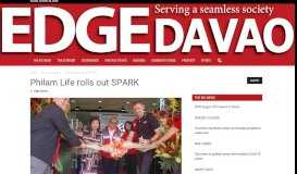 
							         Philam Life rolls out SPARK - Edge Davao								  
							    
