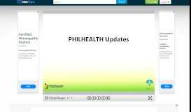 
							         PHILHEALTH Updates. - ppt download - SlidePlayer								  
							    