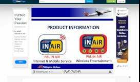 
							         Philippine Airlines PAL iN AiR Wireless Entertainment PAL iN AiR ...								  
							    