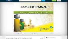 
							         PHILIPPINE HEALTH INSURANCE CORP. - ppt download - SlidePlayer								  
							    
