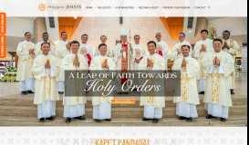 
							         Philippine Jesuits | Go Where There Is GREATER NEED.								  
							    