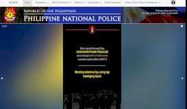 
							         Philippine National Police								  
							    