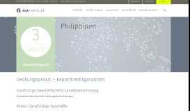 
							         Philippinen - Länderseiten - Länderinformationen - AGA-Portal								  
							    