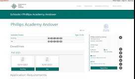 
							         Phillips Academy Andover - Gateway to Prep Schools								  
							    