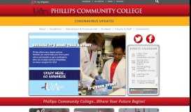 
							         Phillips Community College								  
							    