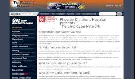 
							         Phoenix Childrens Hospital Display Page - The Employee Network ...								  
							    