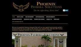 
							         Phoenix Payroll Solutions - employee leasing, benefits and ...								  
							    