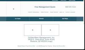 
							         Phoenix Property Management - GoldenWest Management								  
							    