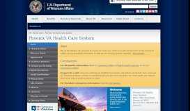 
							         Phoenix VA Health Care System								  
							    