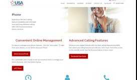 
							         Phone Management Portal | USA COMMUNICATIONS								  
							    