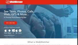
							         Phone Monitoring & Tracking App Free - WebWatcher								  
							    