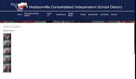 
							         Photo Album - Madisonville Consolidated Independent School District								  
							    