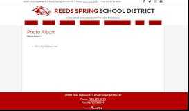 
							         Photo Album - Reeds Spring School District								  
							    