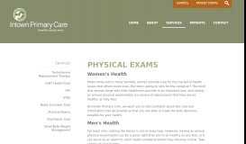 
							         Physical Exams | Intown Primary Care								  
							    