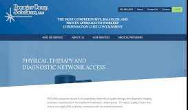 
							         Physical Therapy Network - Premier Comp Solutions								  
							    