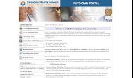 
							         Physician Access to Resources and Medical Information - Carondelet ...								  
							    