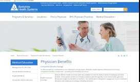 
							         Physician Benefits - Berkshire Health Systems								  
							    