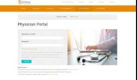 
							         Physician Portal | Corrona								  
							    