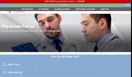 
							         Physician Portal | Huntington Hospital								  
							    