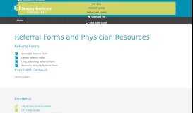 
							         Physician Resources - Imaging Healthcare Specialists								  
							    