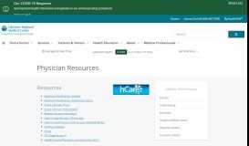 
							         Physician Resources - Lakeview Regional Medical Center								  
							    