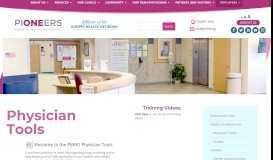 
							         Physician Tools – Pioneers Memorial Healthcare District								  
							    