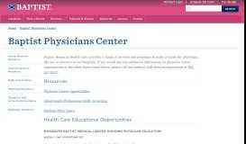 
							         Physician Tools | Weekly ... - Baptist Health Systems in Jackson, MS								  
							    