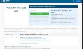 
							         Physicians Affiliated Care: Login, Bill Pay, Customer Service and Care ...								  
							    