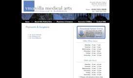 
							         Physicians and Surgeons - Villa Medical Arts : Physicians and ...								  
							    
