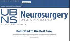 
							         Physicians & Clinical Staff | University at Buffalo Neurosurgery - UBNS								  
							    