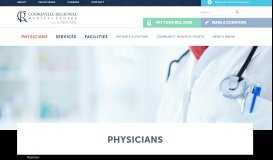 
							         Physicians | Cookeville Regional Medical Center								  
							    