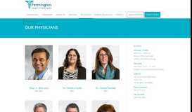 
							         Physicians – Farmington Family Physicians								  
							    