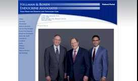 
							         Physicians - Hellman & Rosen Endocrine Associates								  
							    