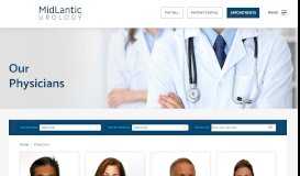
							         Physicians - MidLantic Urology LLC								  
							    