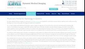 
							         Physicians' Portal | Open MRI Queens ... - Radiology in Queens, NY								  
							    