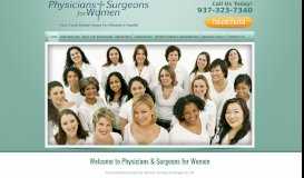 
							         Physicians & Surgeons for Women | Springfield, Urbana, OH | OBGYN								  
							    