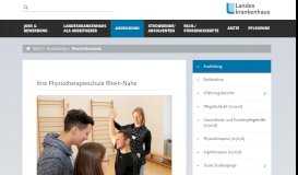 
							         Physiotherapie | Karriere-Portal Landeskrankenhaus Andernach								  
							    