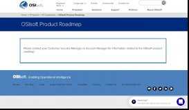 
							         PI Integrator for Esri ArcGIS - Roadmap Details - OSIsoft Customer Portal								  
							    