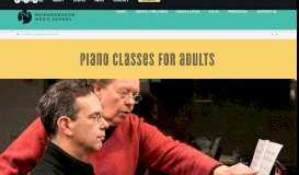 
							         Piano Classes for Adults - Neighborhood Music School								  
							    