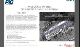 
							         PIC Group, Inc. - odesie Industrial Learning Portal								  
							    