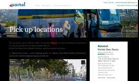 
							         Pick up locations from Zagreb - Portal Day Tours - Zagreb excursions								  
							    