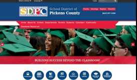 
							         Pickens County School District: Home								  
							    