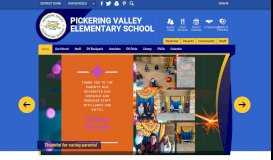
							         Pickering Valley Elementary School / Homepage								  
							    