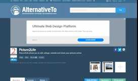 
							         Picture2Life Alternatives and Similar Software - AlternativeTo.net								  
							    