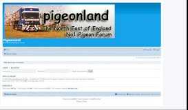 
							         Pigeonland - Index page								  
							    